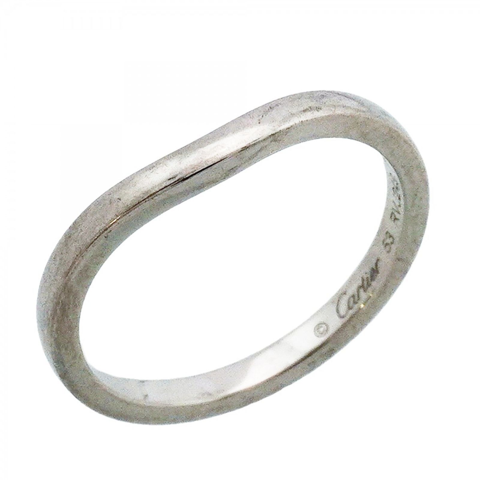 カルティエ(Cartier) カルティエ リング バレリーナ Pt950 プラチナ ＃53レディース