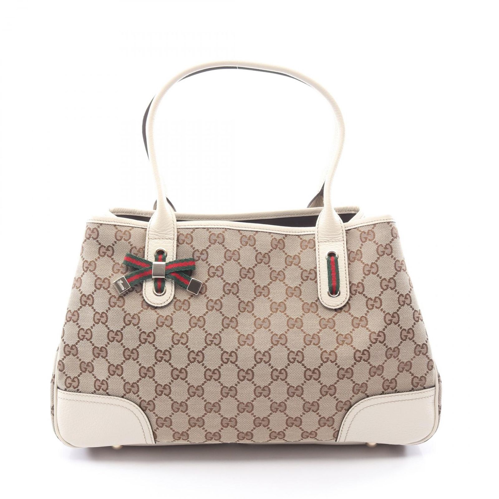 GUCCI グッチ プリンシー シェリーライン GGキャンバス トートバッグ