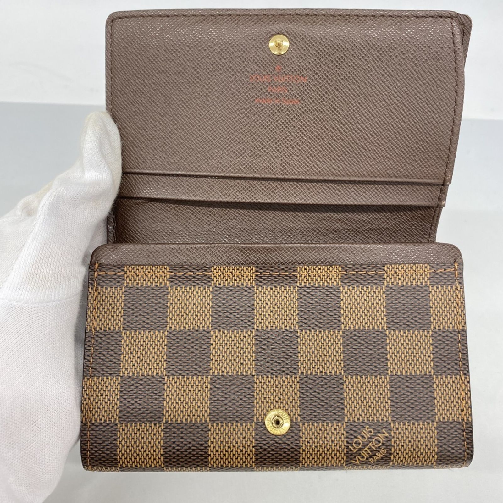 ルイ・ヴィトン(Louis Vuitton) ルイ・ヴィトン 財布 ダミエ ポルト
