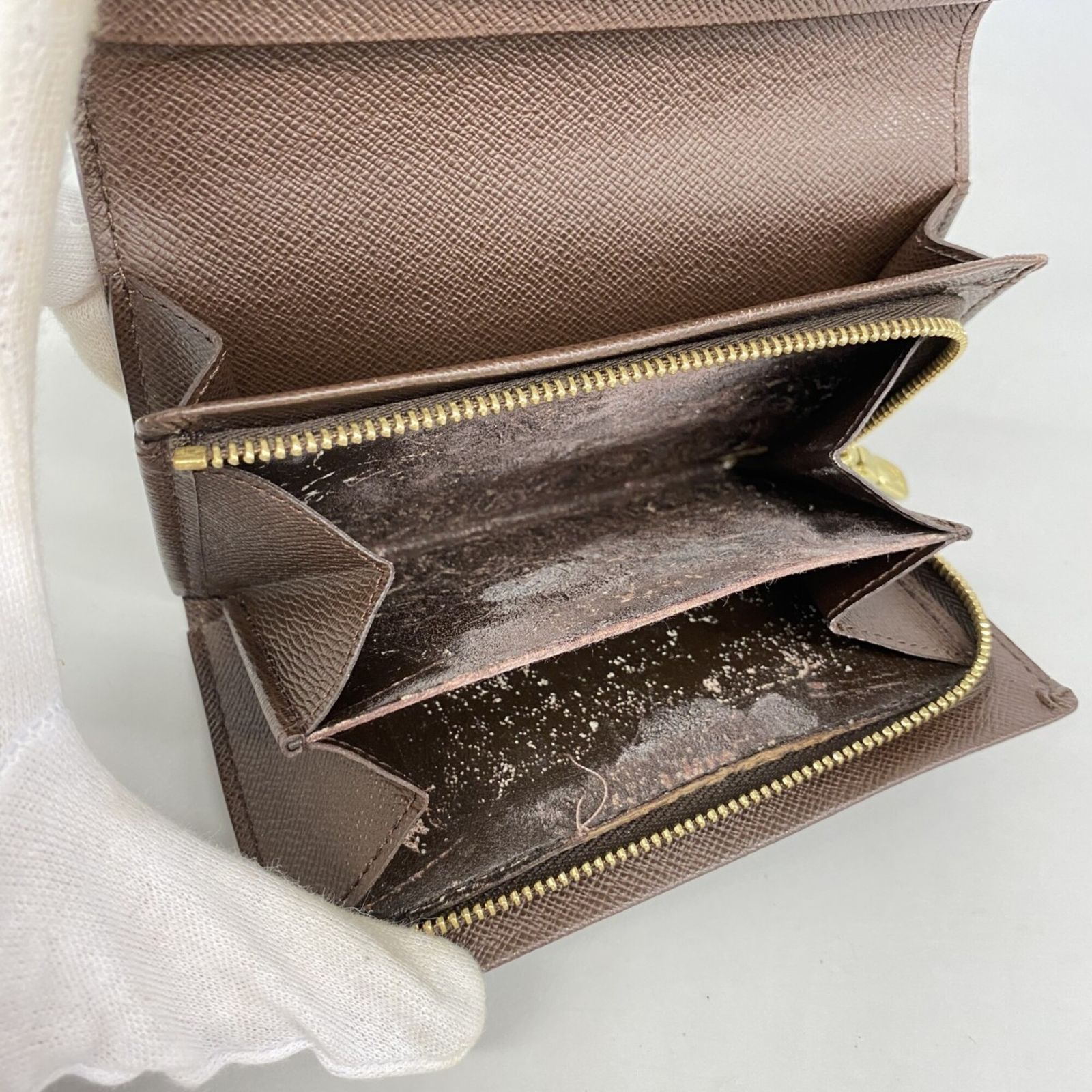 ルイ・ヴィトン(Louis Vuitton) ルイ・ヴィトン 財布 ダミエ ポルト