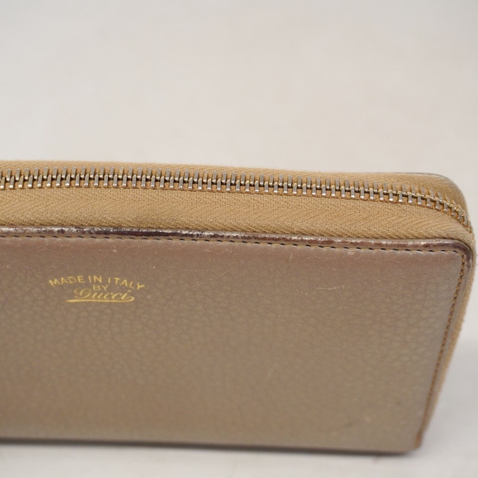 グッチ(Gucci) グッチ 長財布 バンブー 307984 レザー ライトブラウン 