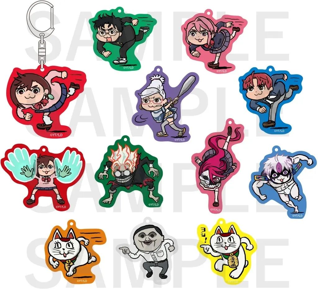 【新品】キーホルダー 【BOX】ダンダダン×くまみね トレーディングアクリルキーホルダー