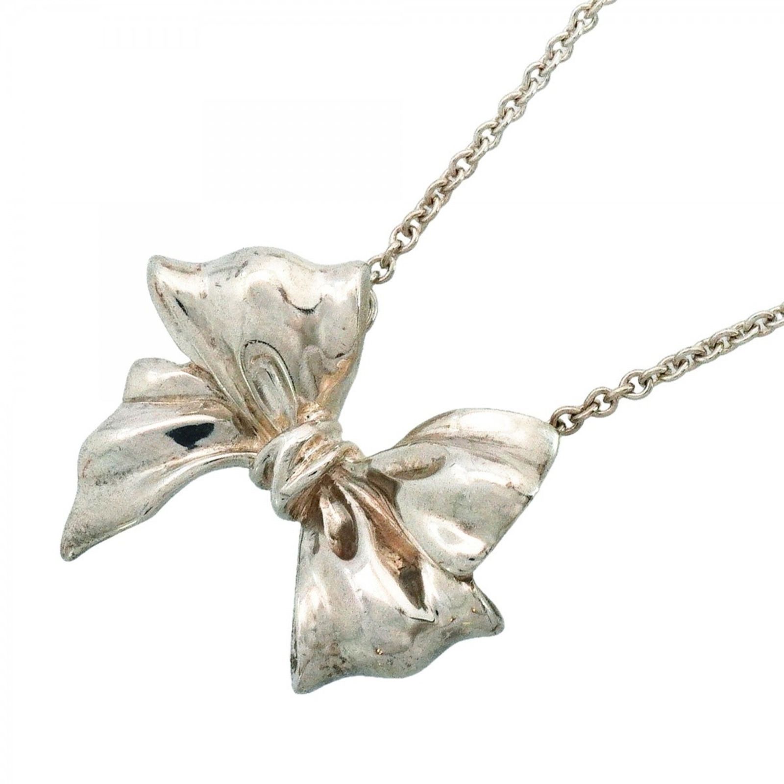 ティファニー(Tiffany) ティファニー ネックレス リボン シルバー925レディース
