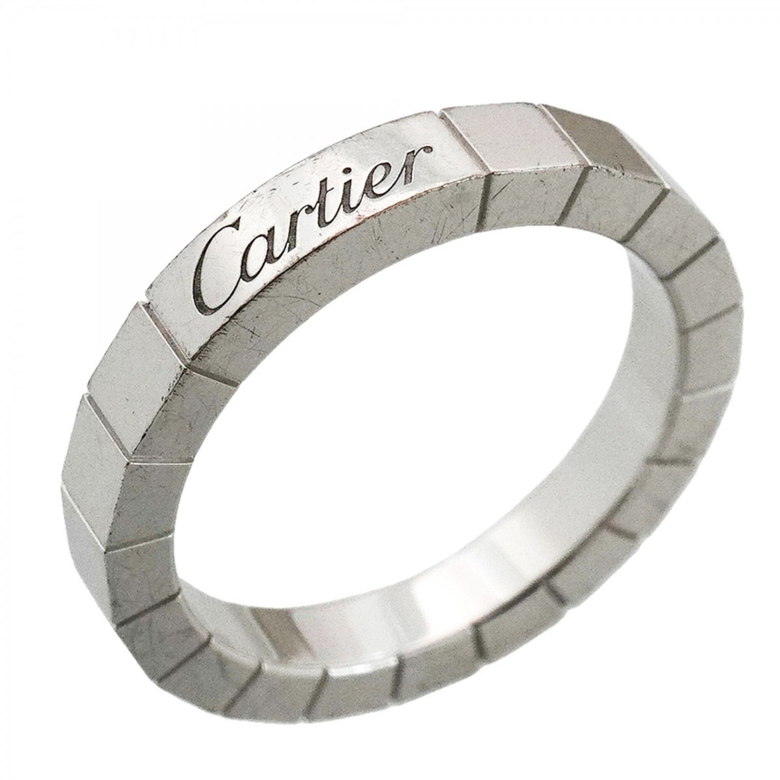 カルティエ(Cartier) カルティエ リング ラニエール 18KWG ホワイトゴールド ＃51レディース