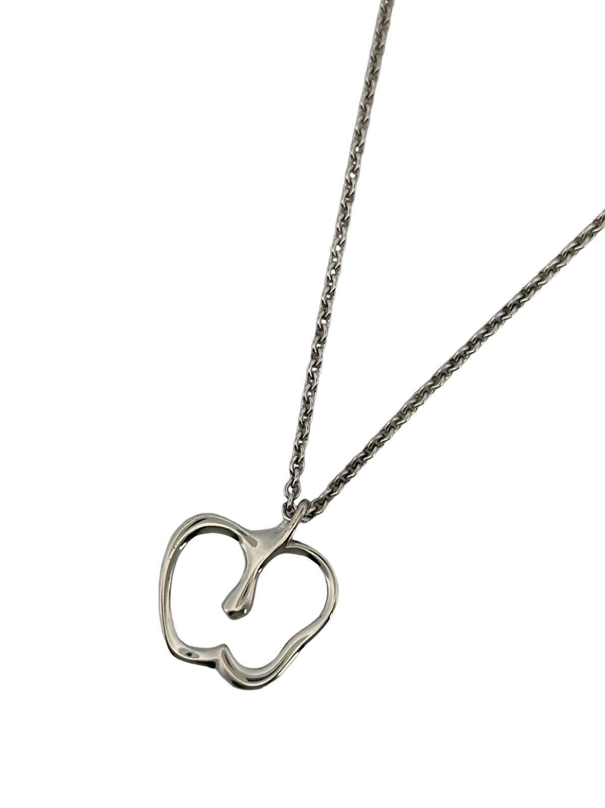 TIFFANY&Co. ティファニー アップル ネックレス ペンダント SV925 シルバー 3.8g アクセサリー