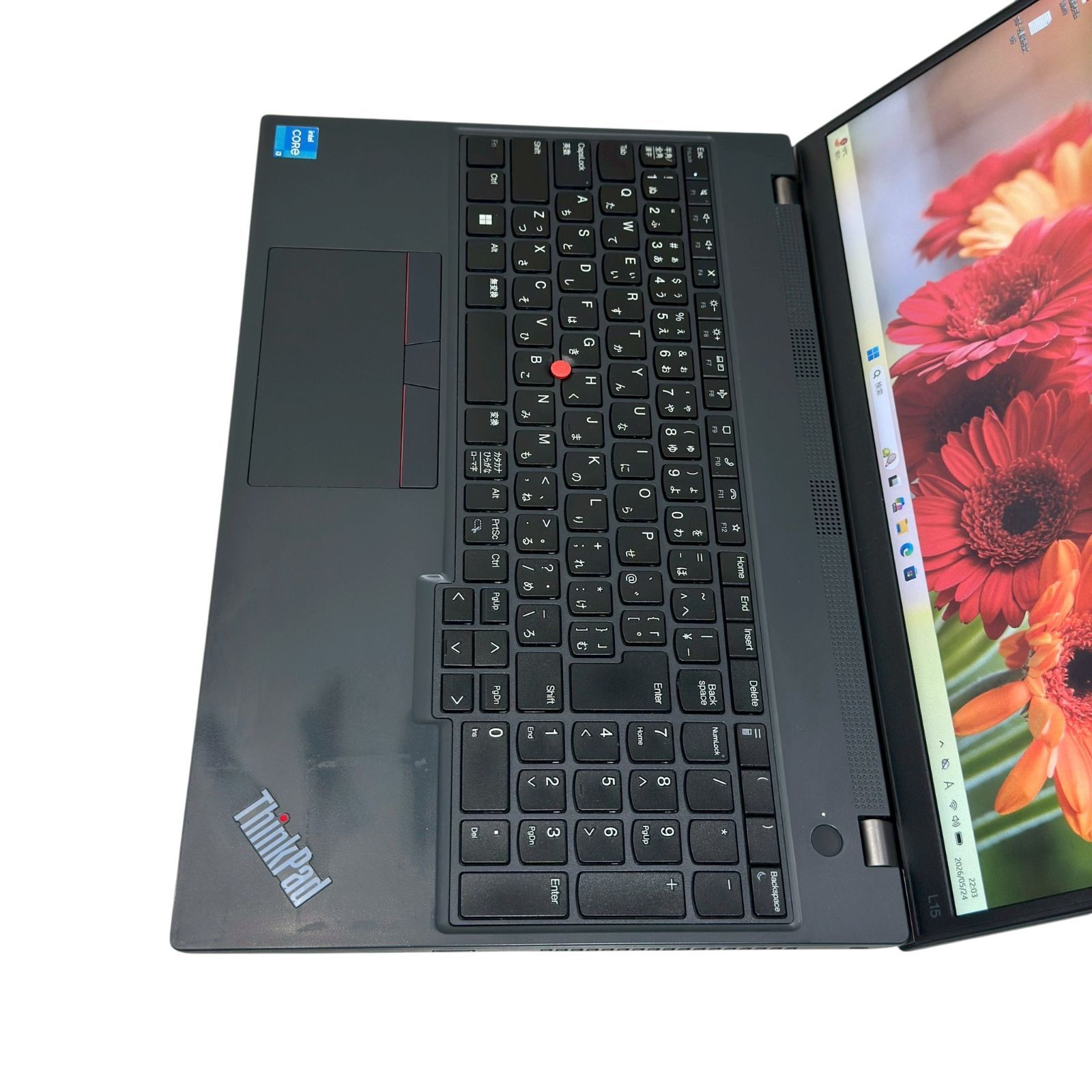 【高年式】ThinkPad L15 Gen3 第12世代 Core i3 ノートパソコン SSD 256GB メモリ16GB 011