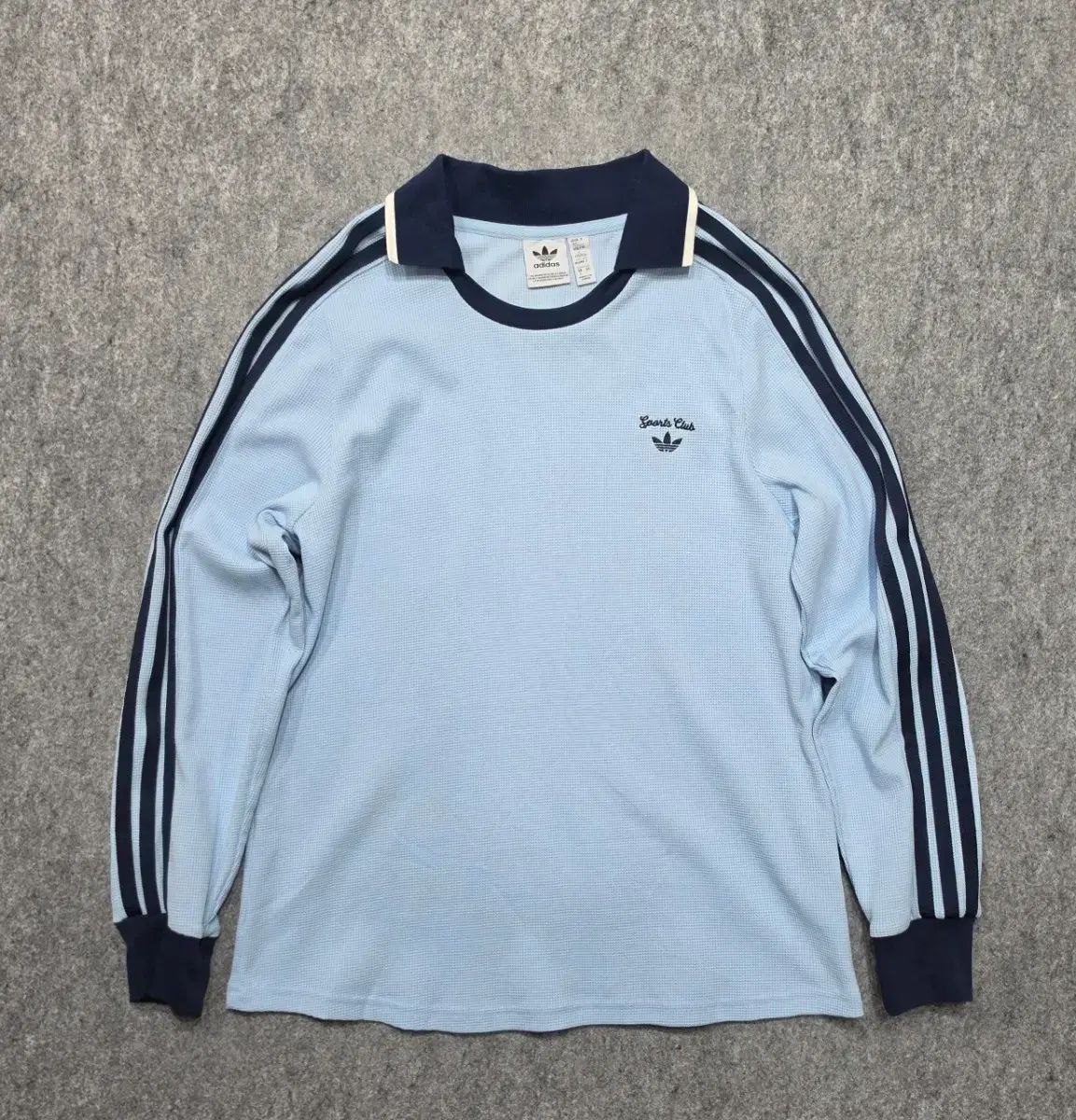 アディダス レトロ スポーティー クラブ 長袖Tシャツ L