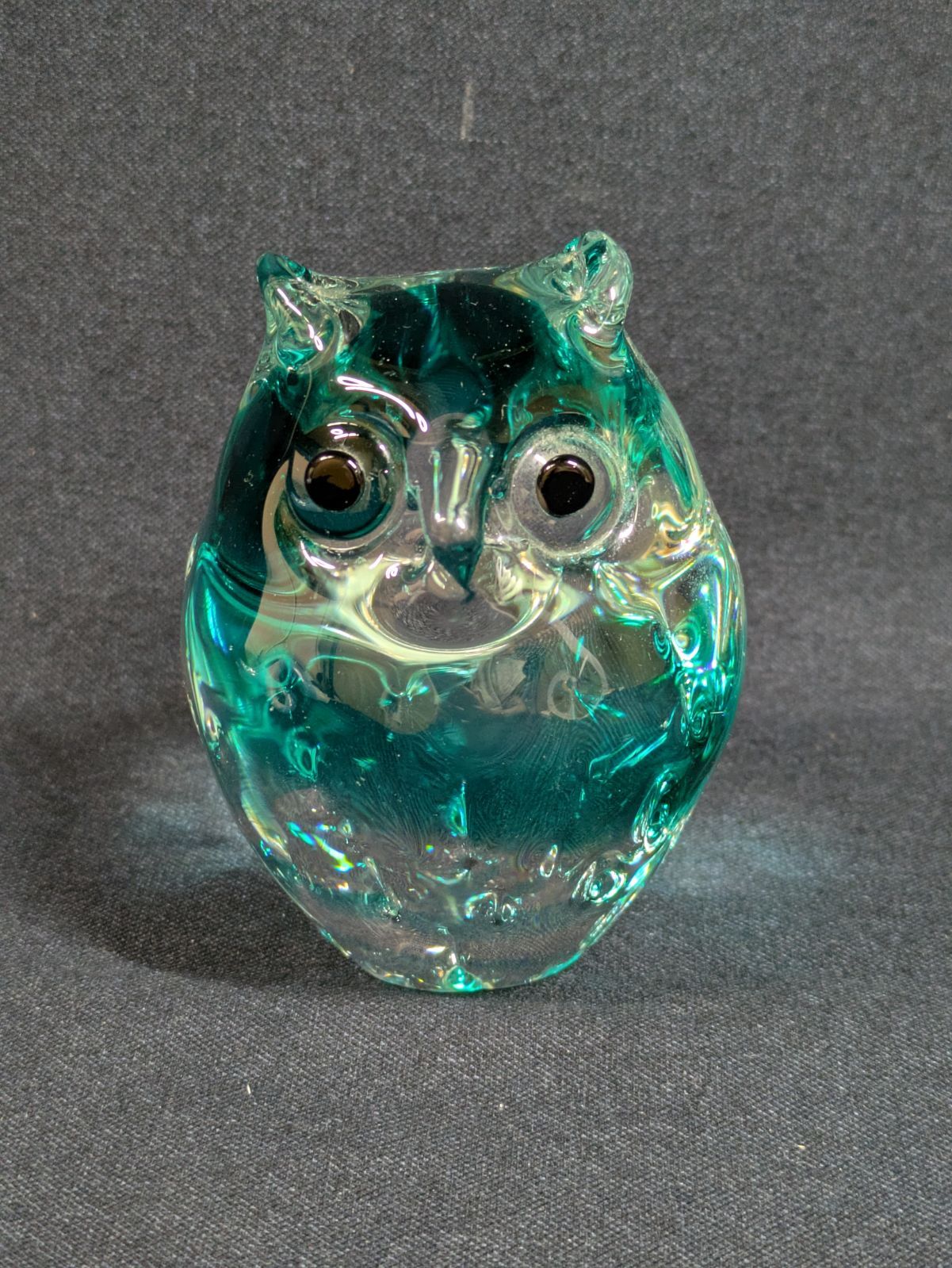 ふくろう 青森県伝統工芸品 津軽びいどろ アデリア 伝統工芸・津軽