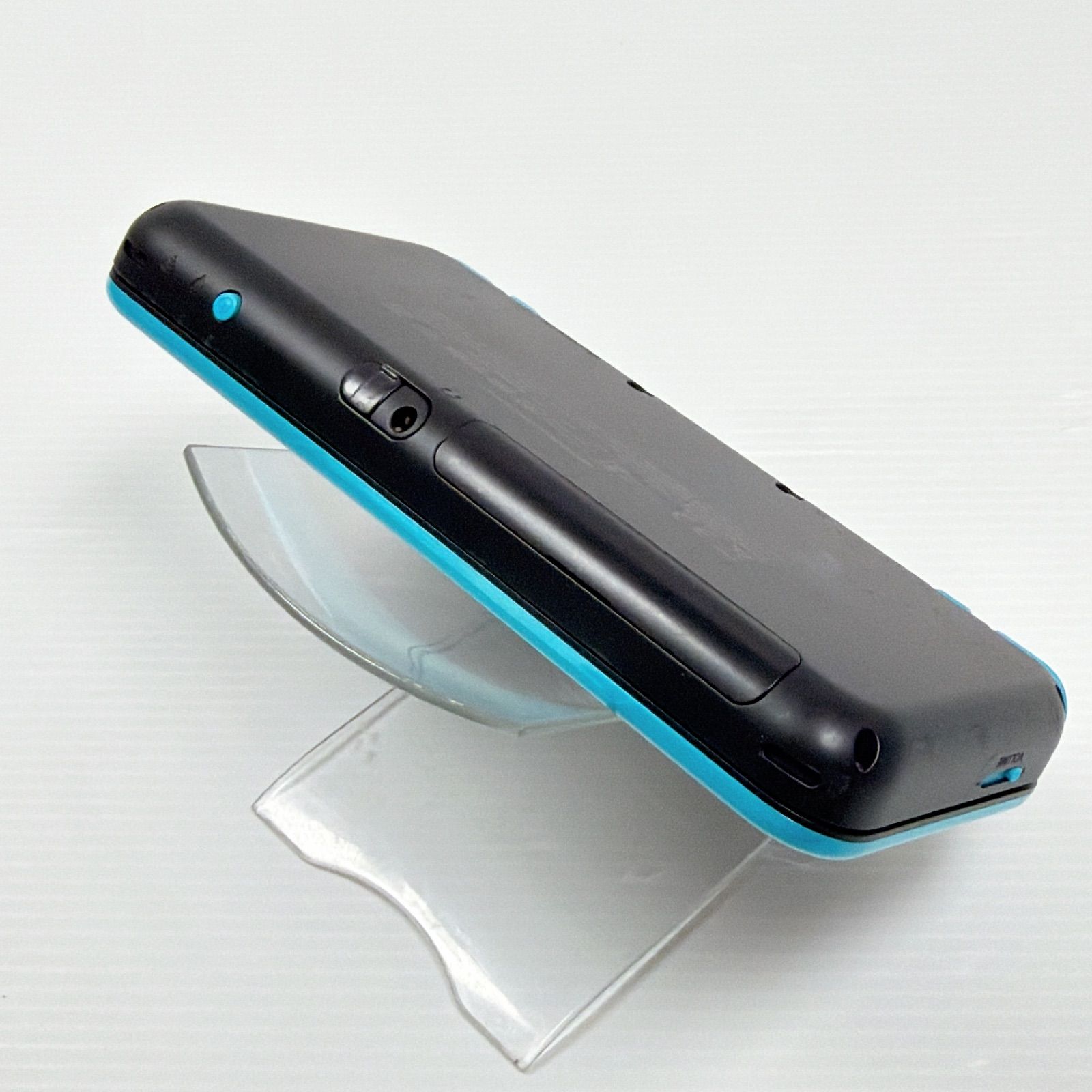 New ニンテンドー 2DSLL ブラックターコイズ 良品 遊べるセット 動作 