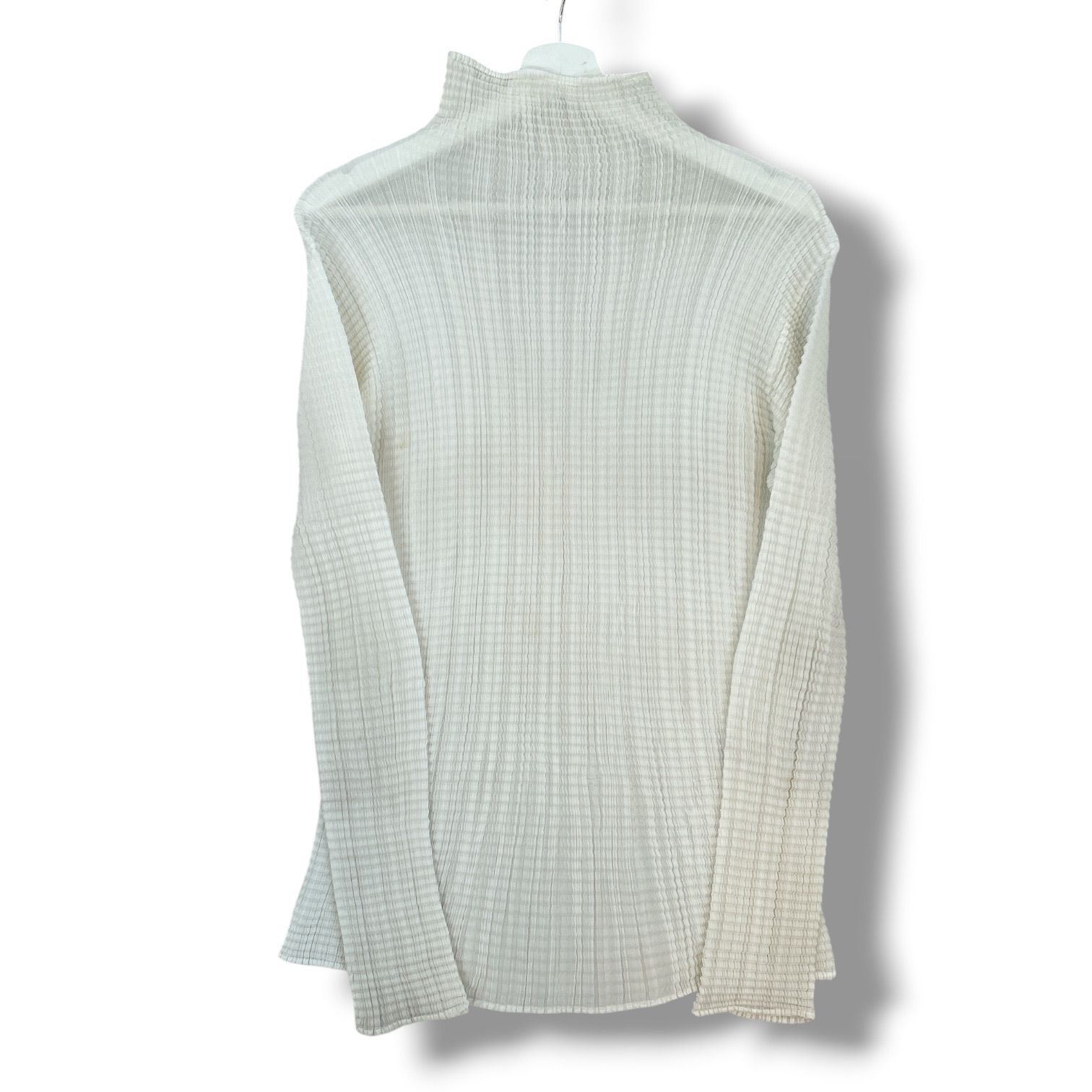 ISSEI MIYAKE イッセイミヤケ ハイネック プリーツトップス カットソー