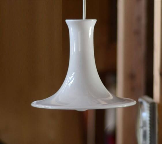 【送料無料】デンマーク製 Royal Copenhagen Mandarin ペンダントライト Midサイズ Holmegaard ガラス 北欧 ランプ 照明 ヴィンテージ_260521