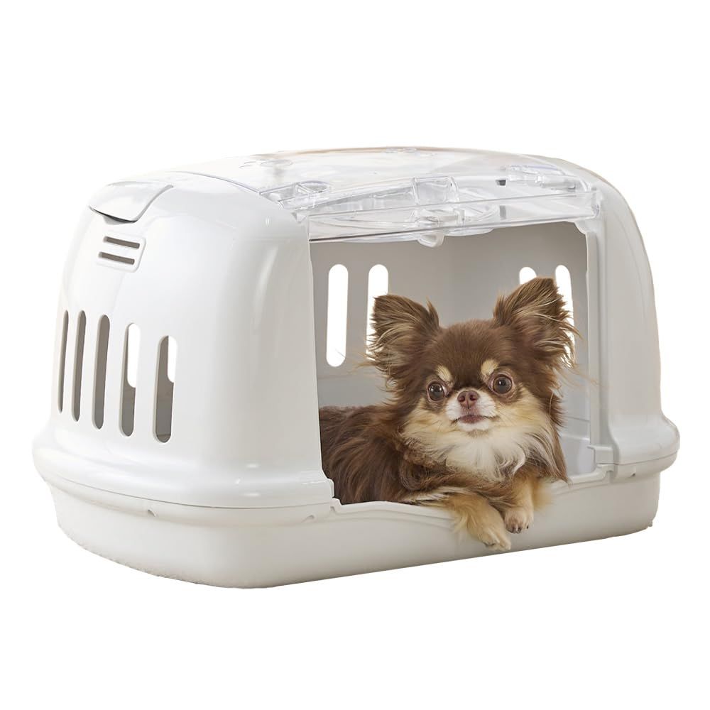 アイリスオーヤマ ペットハウス&キャリー 犬 猫 防災 おうちでも外出先でも P-HC480 アイボリーas 94137e60