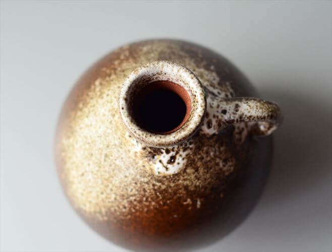 送料無料】ドイツ製 ヴィンテージ Ruscha Fat Lava Vase 花瓶 花器