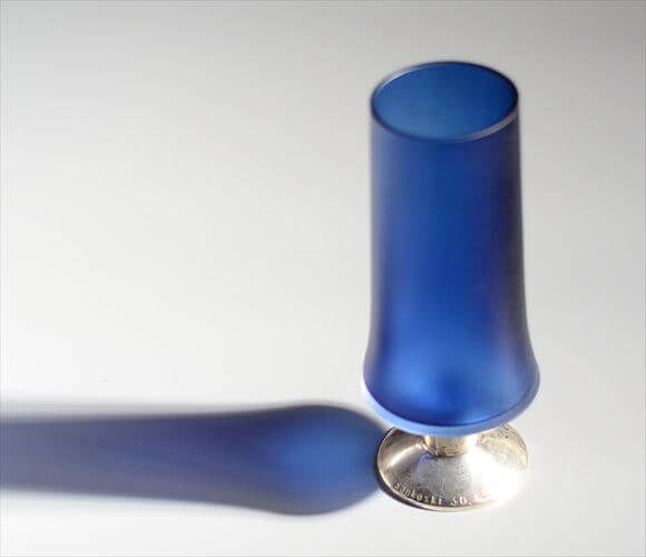【送料無料】フィンランド製 Iittala Tapio Wirkkala #2727 コバルトガラスの花瓶 イッタラ タピオヴィルカラ ブルー 北欧 _260120