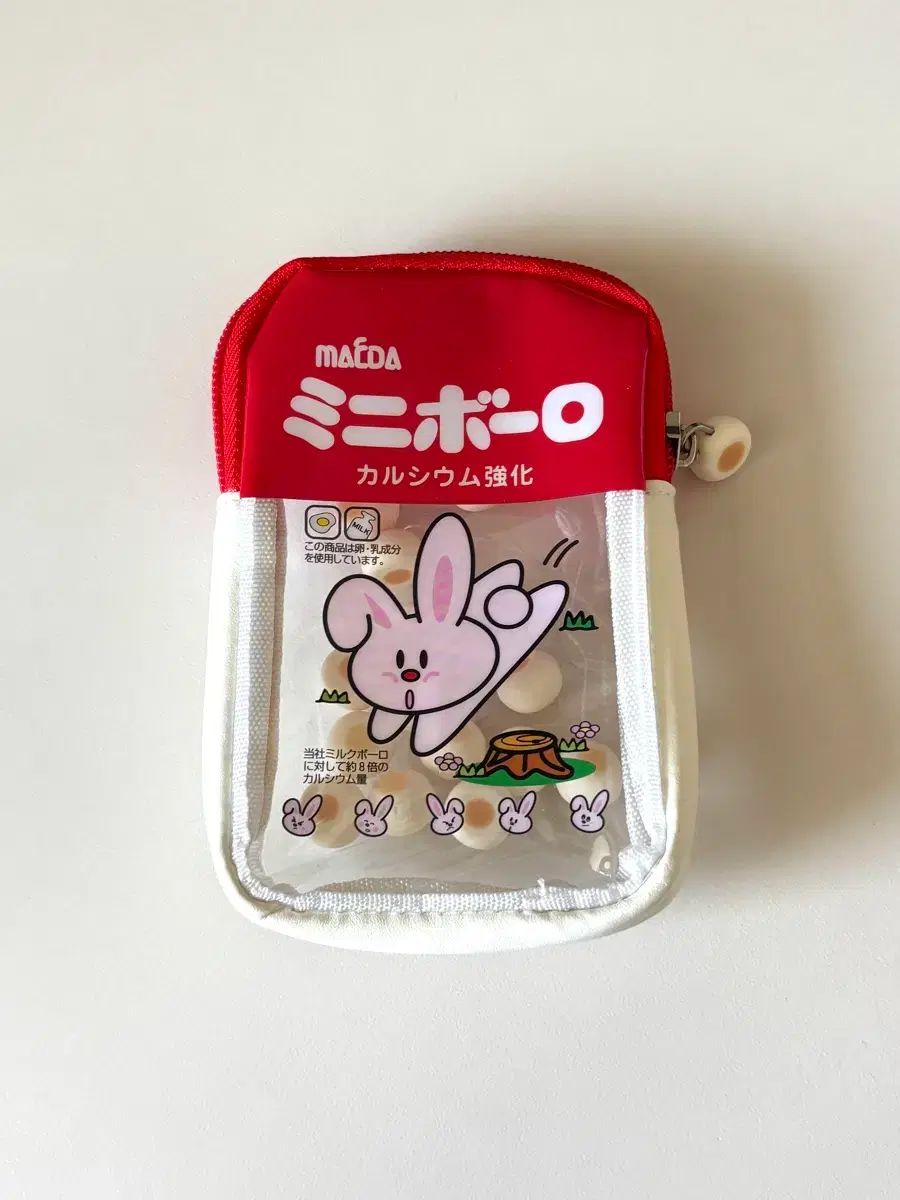 麻田製菓 ミニボロ クリア ポーチ