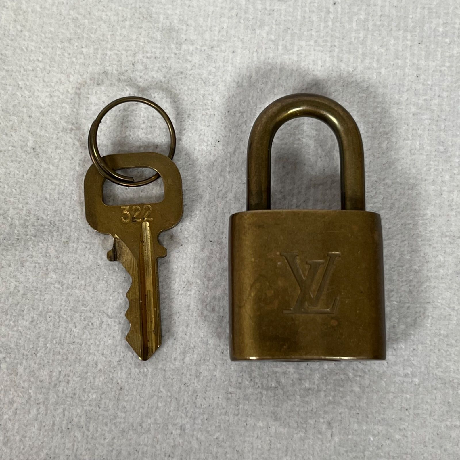 管2605-233】LOUIS VUITTON ルイヴィトン 南京錠 カデナ パドロック