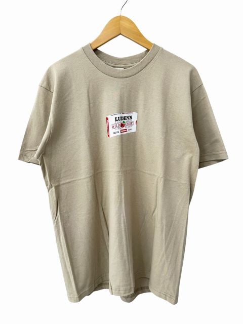 シュプリーム SUPREME 18AW Ludens Tee ルーデンス 半袖Tシャツ M ベージュ ブランド古着ベクトル 中古☆AA★260525