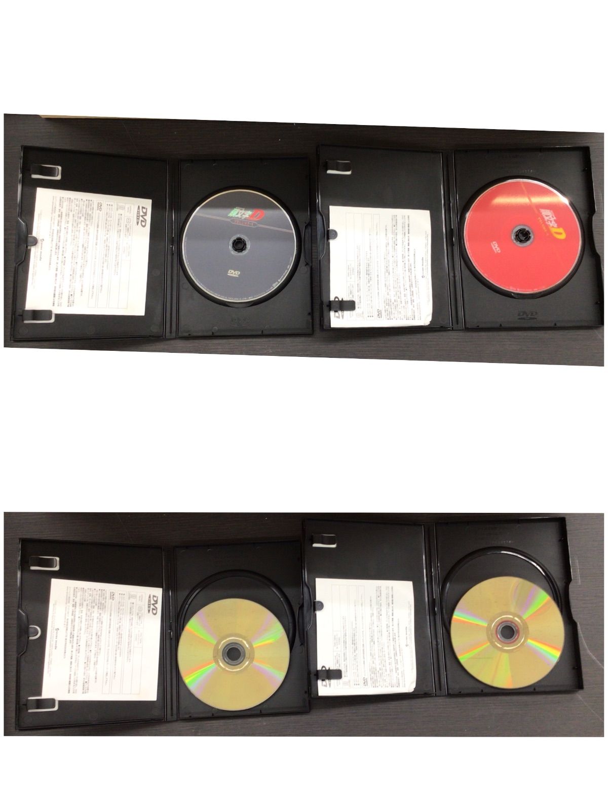 【中古・現状品】頭文字D　イニシャルD　DVD　８枚　K-675