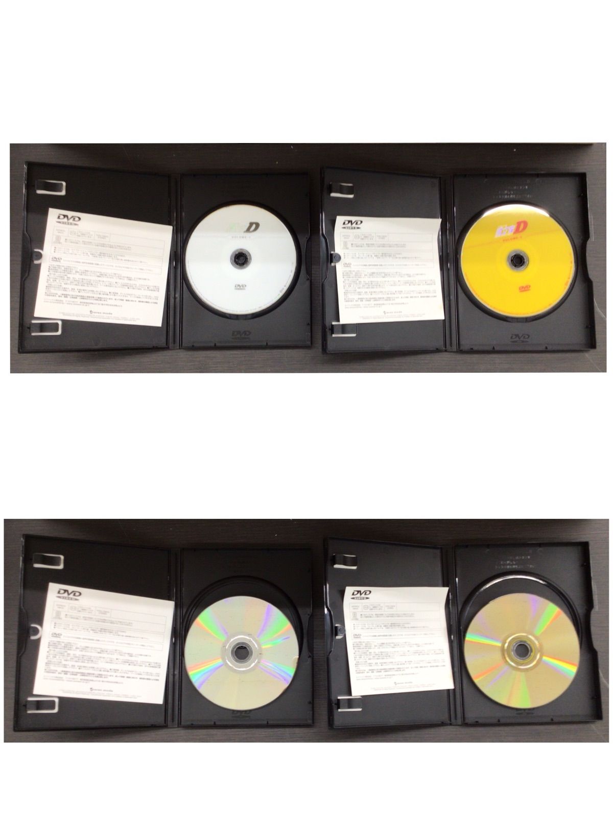 【中古・現状品】頭文字D　イニシャルD　DVD　８枚　K-675