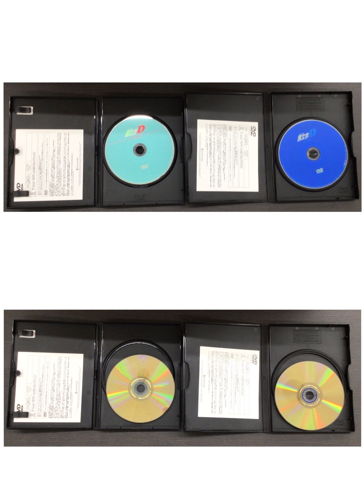 【中古・現状品】頭文字D　イニシャルD　DVD　８枚　K-675