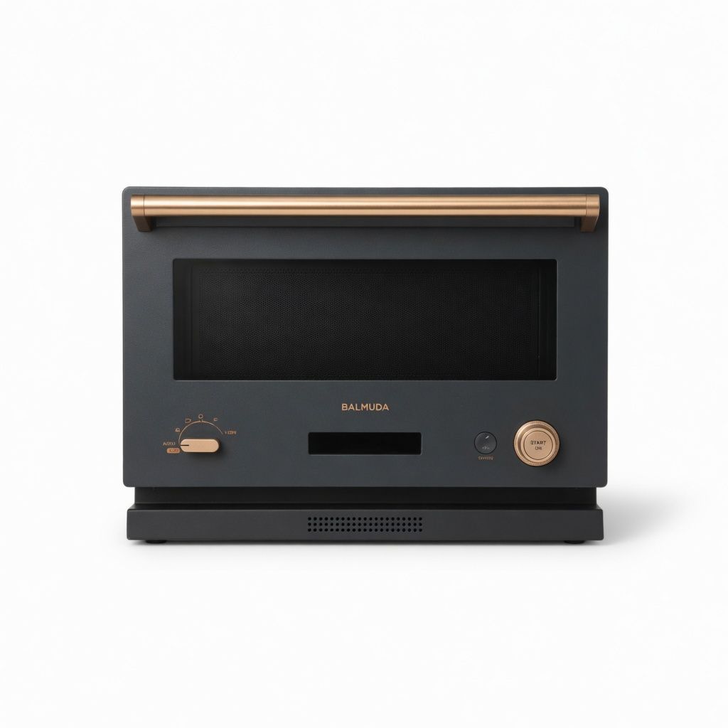 中古・21年製】バルミューダ オーブンレンジ K04A-DG ダークグレー 庫