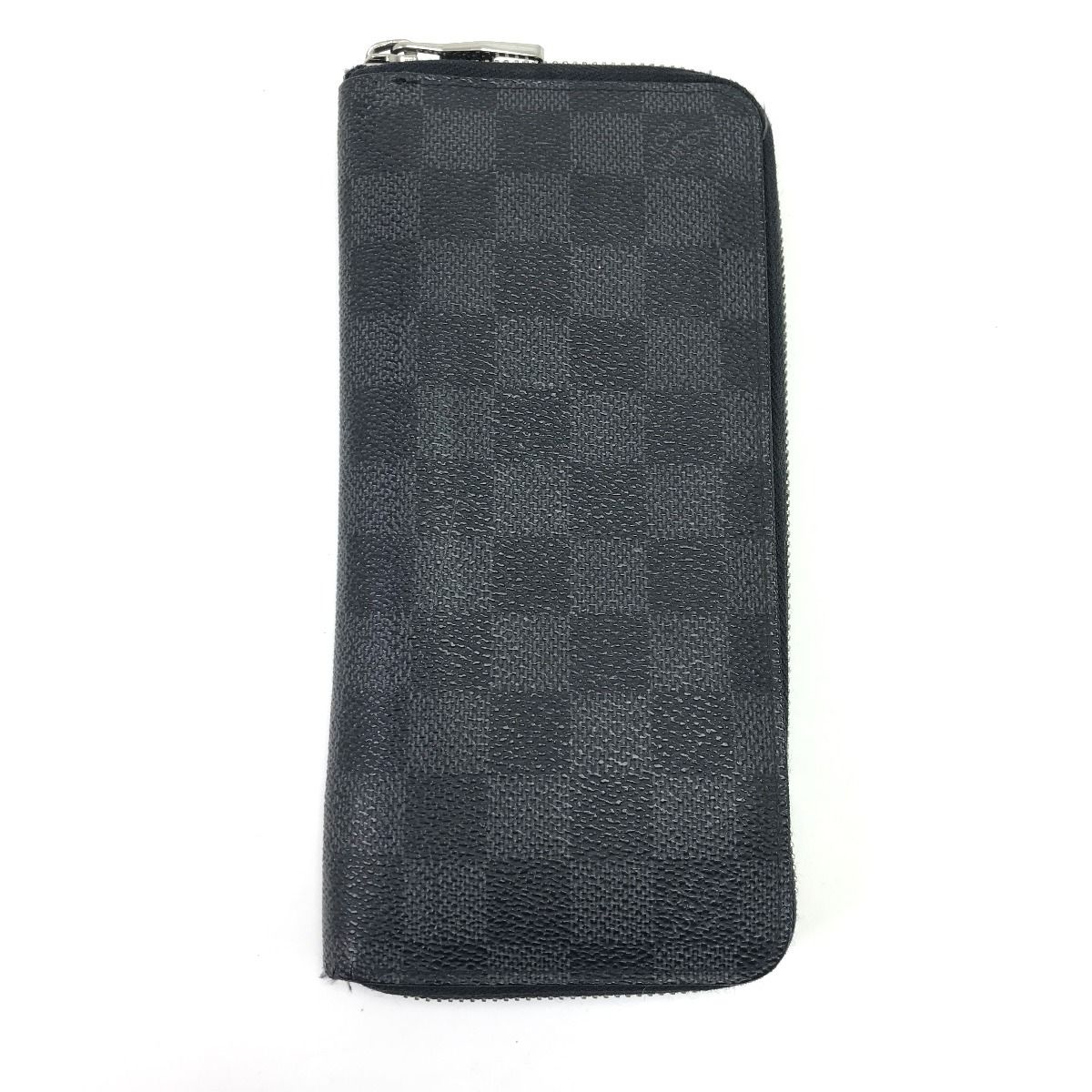 LOUIS VUITTON ルイヴィトン 長財布 ダミエ・グラフィット ジッピーウォレットヴェルティカル N63095 グレー
