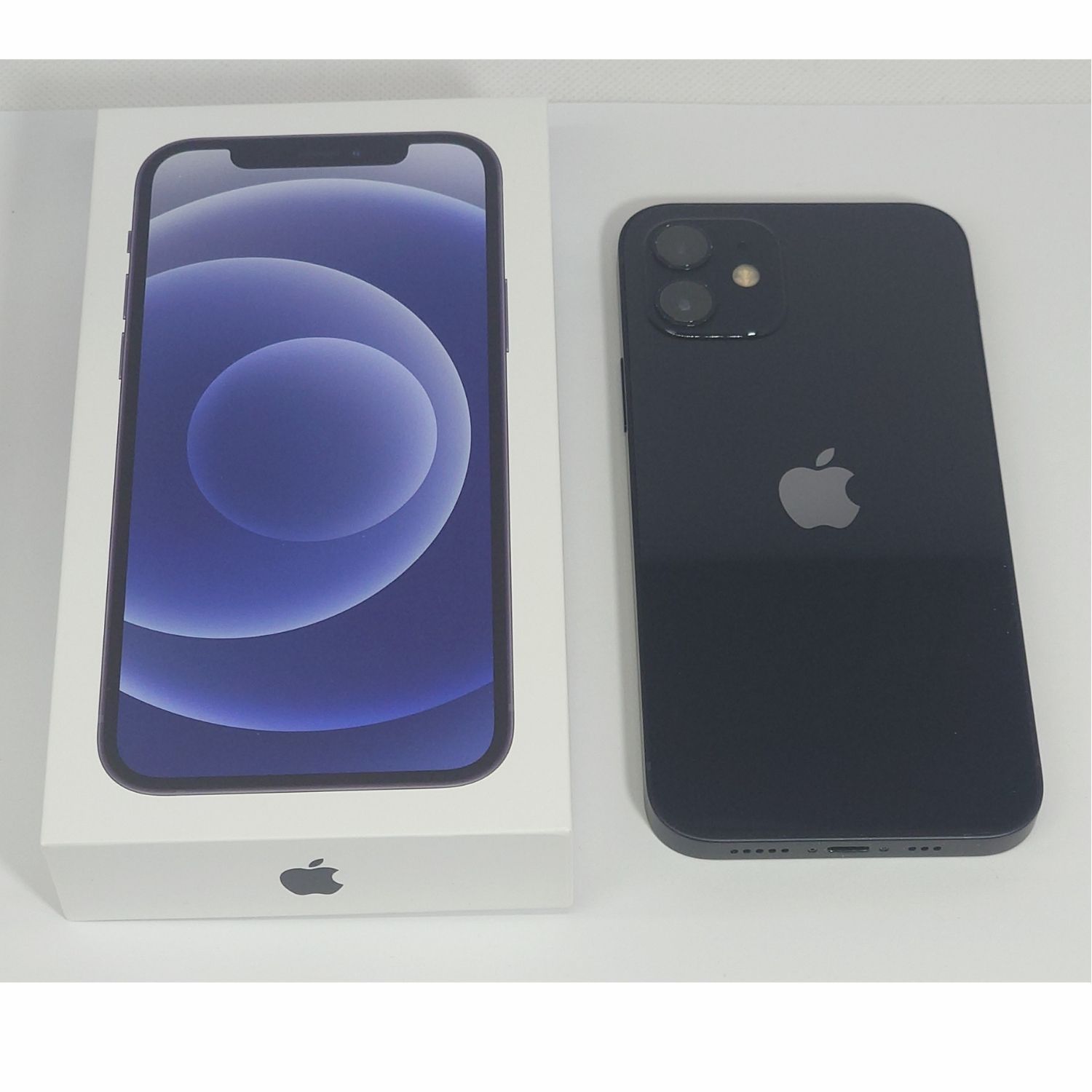 iPhone12 256GB ブラック SIMフリー バッテリー100% 美品 本体