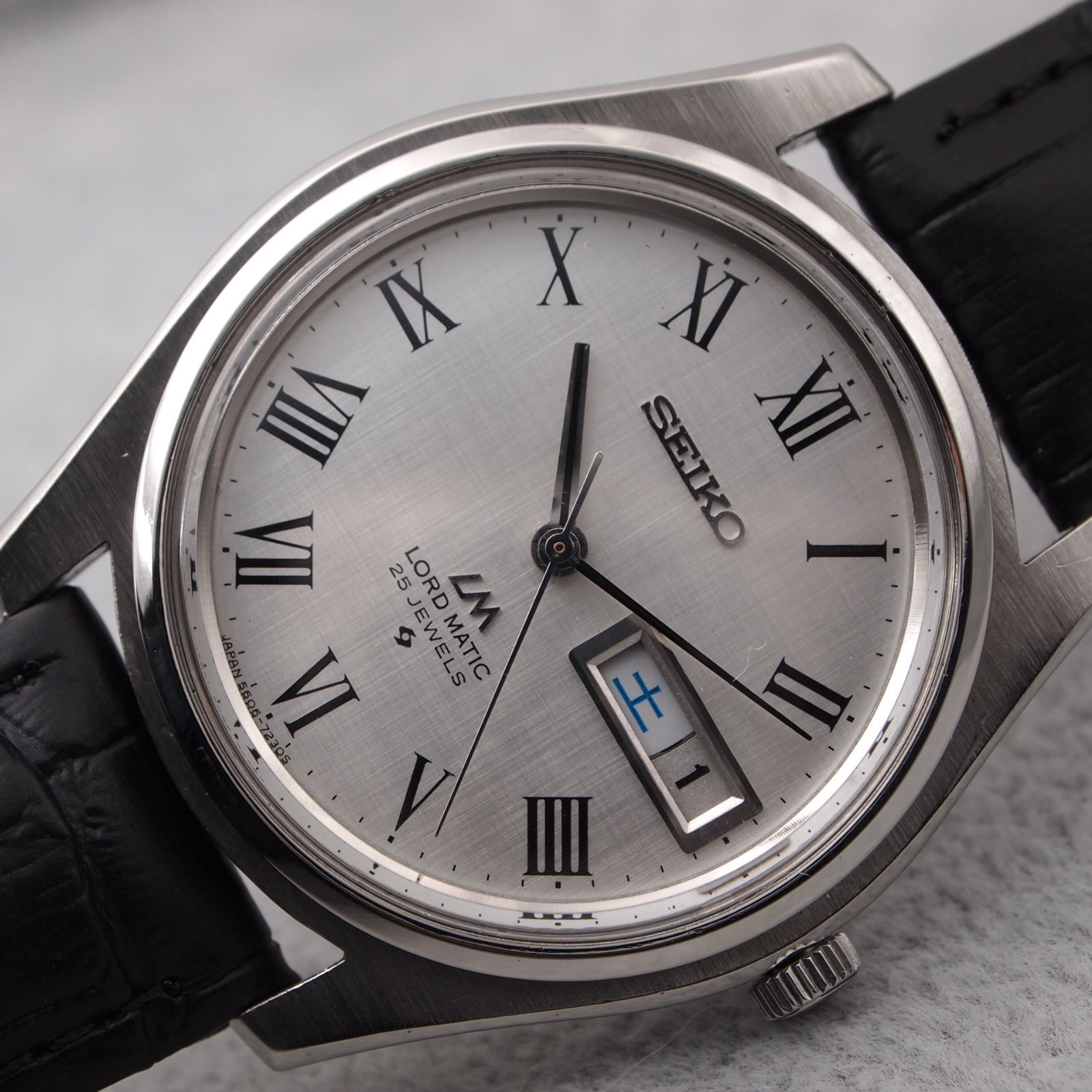 OH済 SEIKO ロードマチック 絹目 ローマン - メルカリ