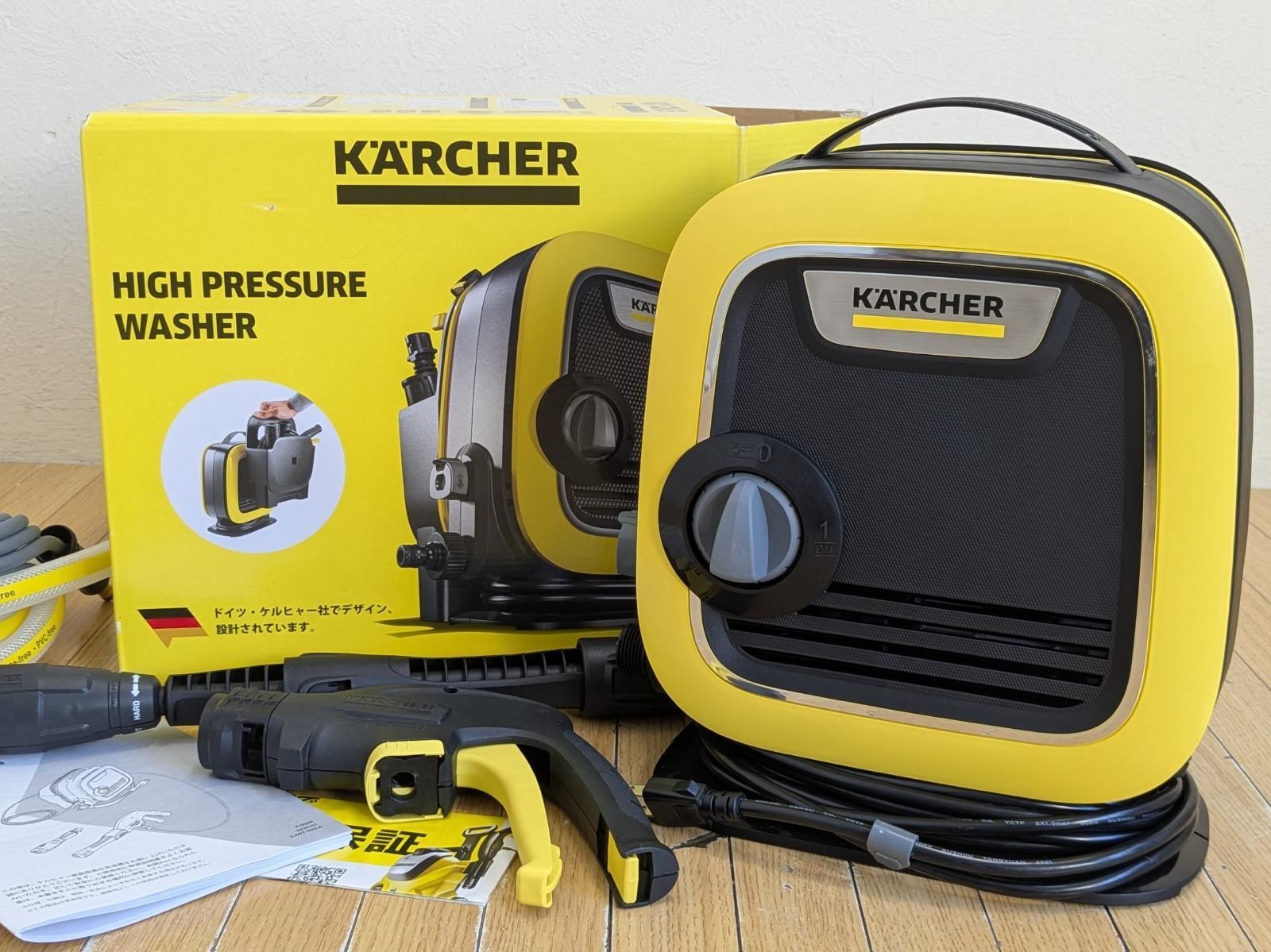 新品未使用　ケルヒャー　KARCHER　K MINI　1.600-050.0 KARCHER ケルヒャー 高圧洗浄機 K Mini 1.600-050.0 50／60Hz共用