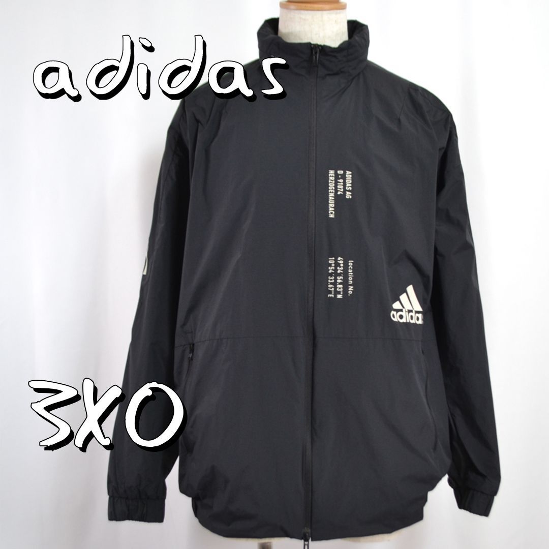 超希少3XO】adidasアディダス テック系 ビッグサイズ M MHS ウインド 