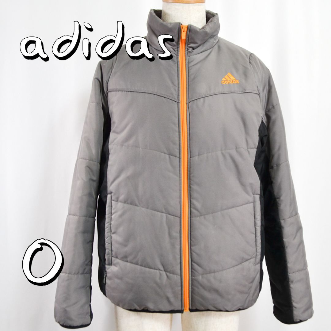 adidas グレー ジャケット 中国限定 サイズ M adidasアディダス 中綿入りウォーマージャケット O(XL) グレー