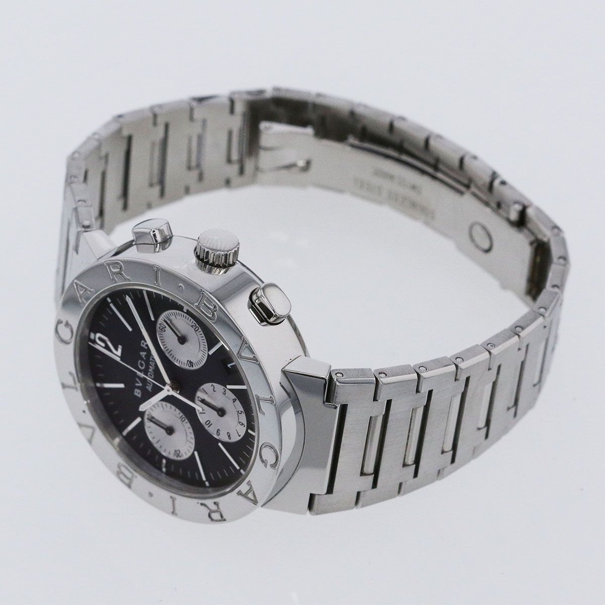 BVLGARI ブルガリ ブルガリブルガリ クロノグラフ 自動巻き 38mm SS 