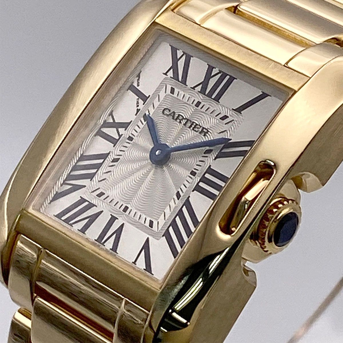 CARTIER カルティエ タンク アングレーズ SM 18K イエローゴールド 