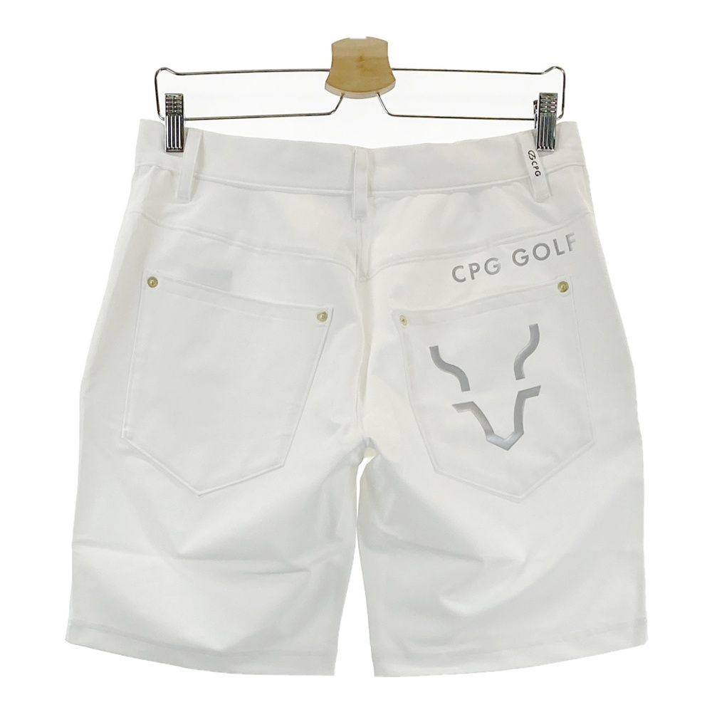 サイズ：2 CPG GOLF シーピージーゴルフ 2105-25122 ハーフパンツ ホワイト系 [240101695617] ゴルフウェア メンズ ストスト