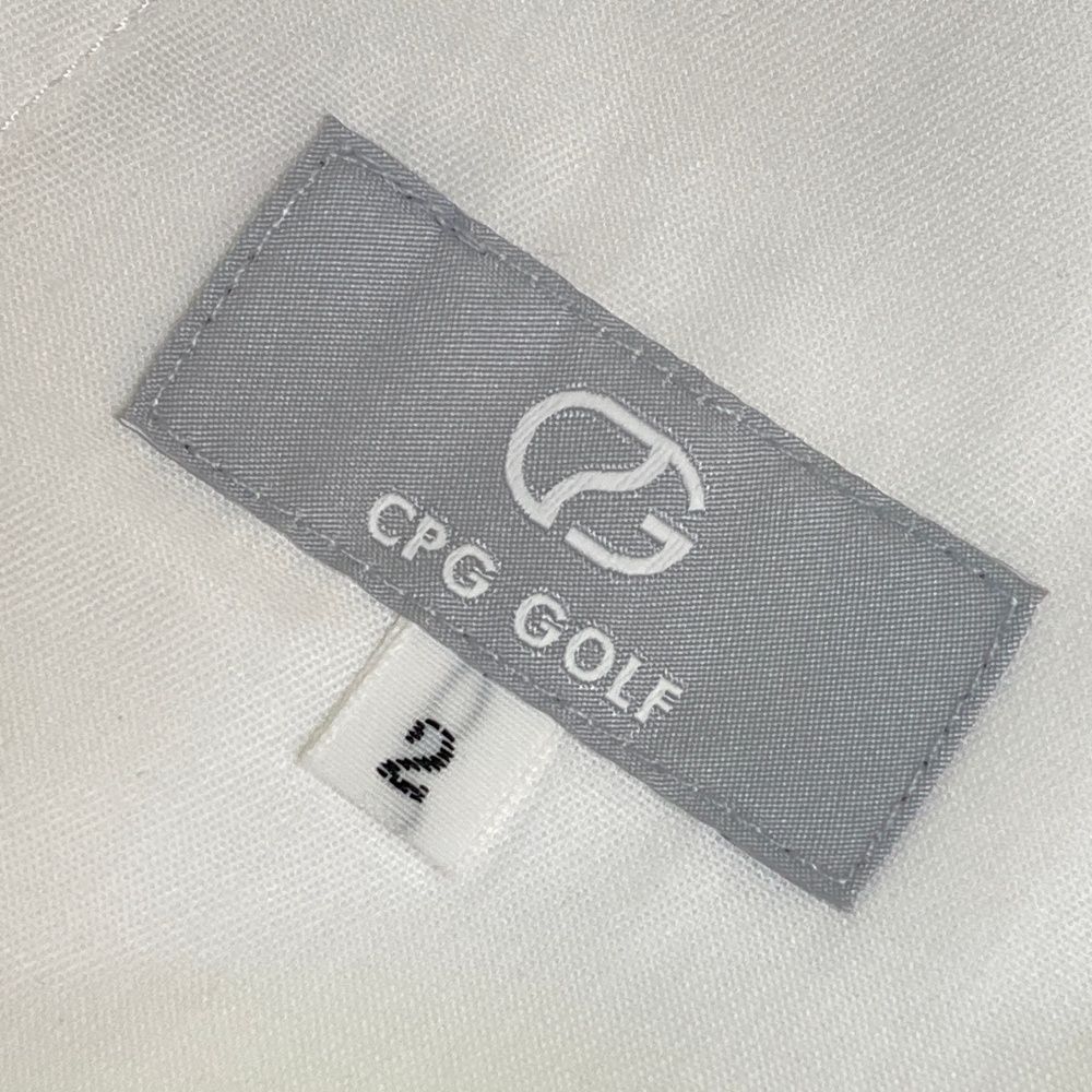 サイズ：2 CPG GOLF シーピージーゴルフ 2105-25122 ハーフパンツ ホワイト系 [240101695617] ゴルフウェア メンズ ストスト