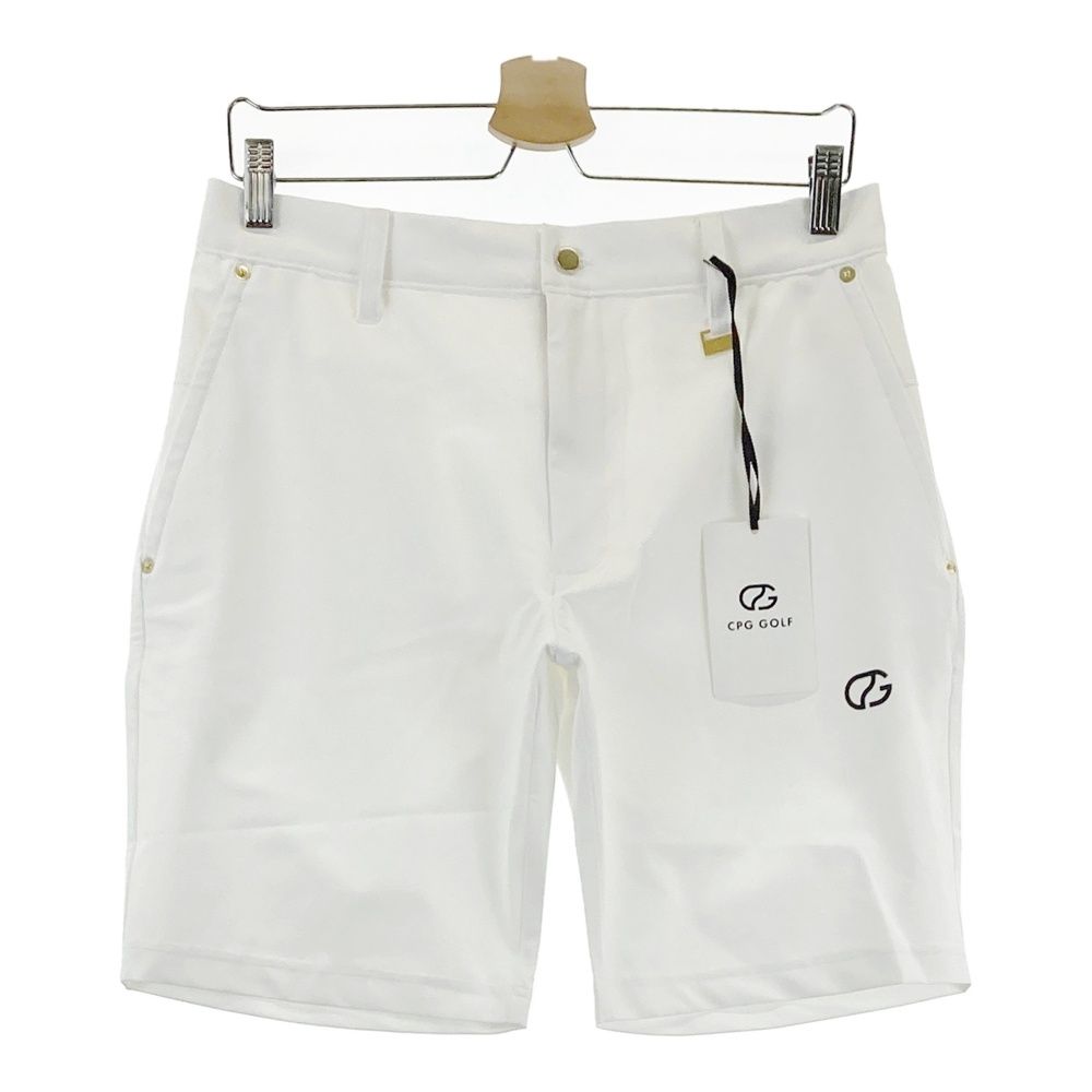 サイズ：2 CPG GOLF シーピージーゴルフ 2105-25122 ハーフパンツ ホワイト系 [240101695617] ゴルフウェア メンズ ストスト