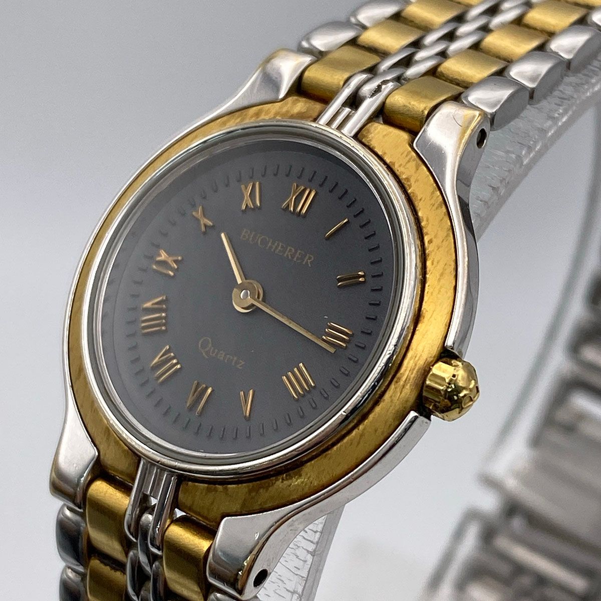 BUCHERER ブッフェラー クオーツ 腕時計 レディース ステンレス 