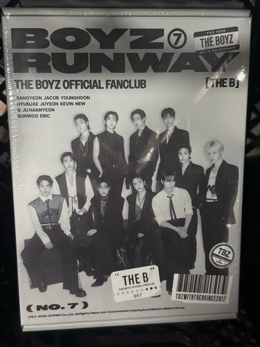 THE B 7期ファンクラブ THE BOYZ(ザ・ボーイズ・ドボイズ) RUNWAY