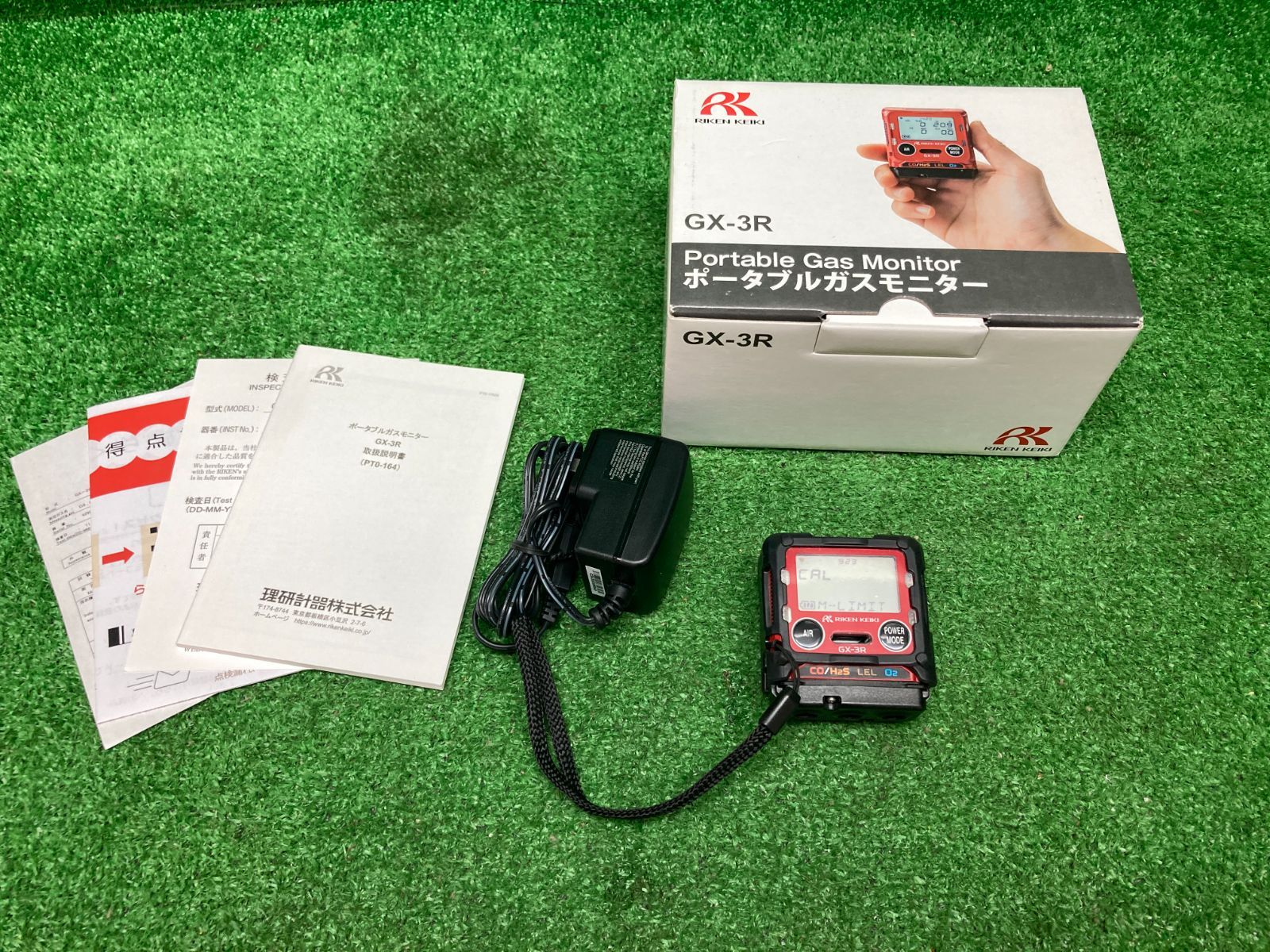 RIKEN 理研計器 ポータブルガスモニター GX-3R TYPE A RIKEN 理研計器 ポータブルガスモニター GX-3R TYPE A