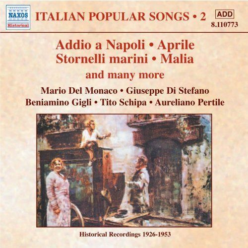 【CD】イタリア歌謡集第2集(1926-1953)