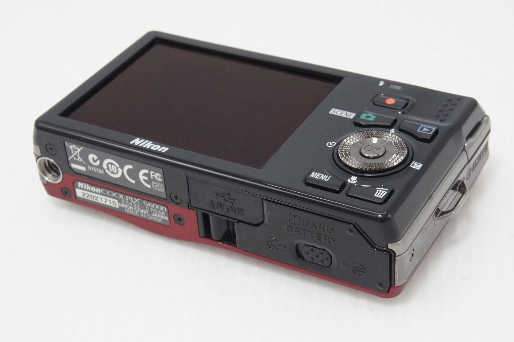 良品 Nikon ニコン COOLPIX S6000 コンパクトデジタルカメラ フラッシュレッド 260513r 良品 Nikon ニコン COOLPIX S6000 コンパクトデジタルカメラ フラッシュレッド 260513r