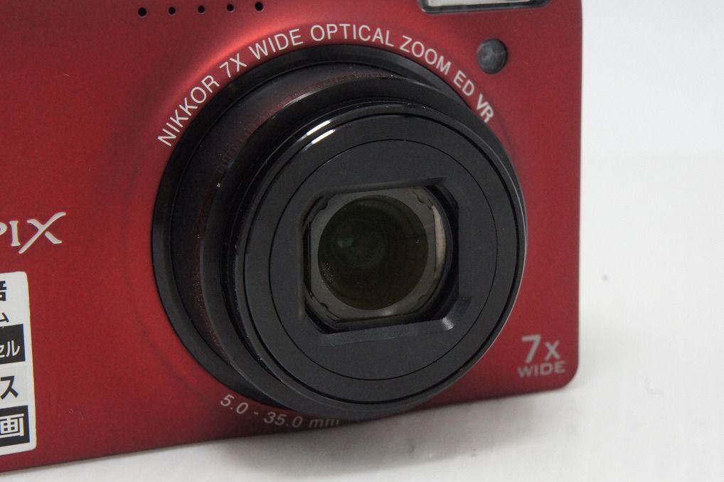 良品 Nikon ニコン COOLPIX S6000 コンパクトデジタルカメラ フラッシュレッド 260513r 良品 Nikon ニコン COOLPIX S6000 コンパクトデジタルカメラ フラッシュレッド 260513r