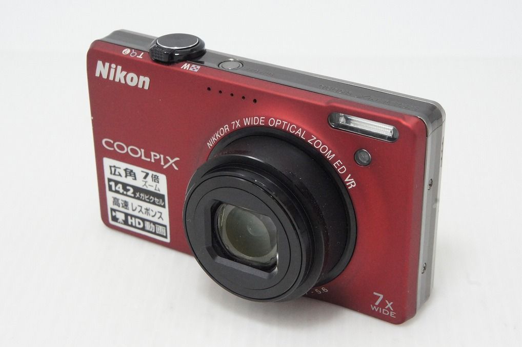 良品 Nikon ニコン COOLPIX S6000 コンパクトデジタルカメラ フラッシュレッド 260513r 良品 Nikon ニコン COOLPIX S6000 コンパクトデジタルカメラ フラッシュレッド 260513r