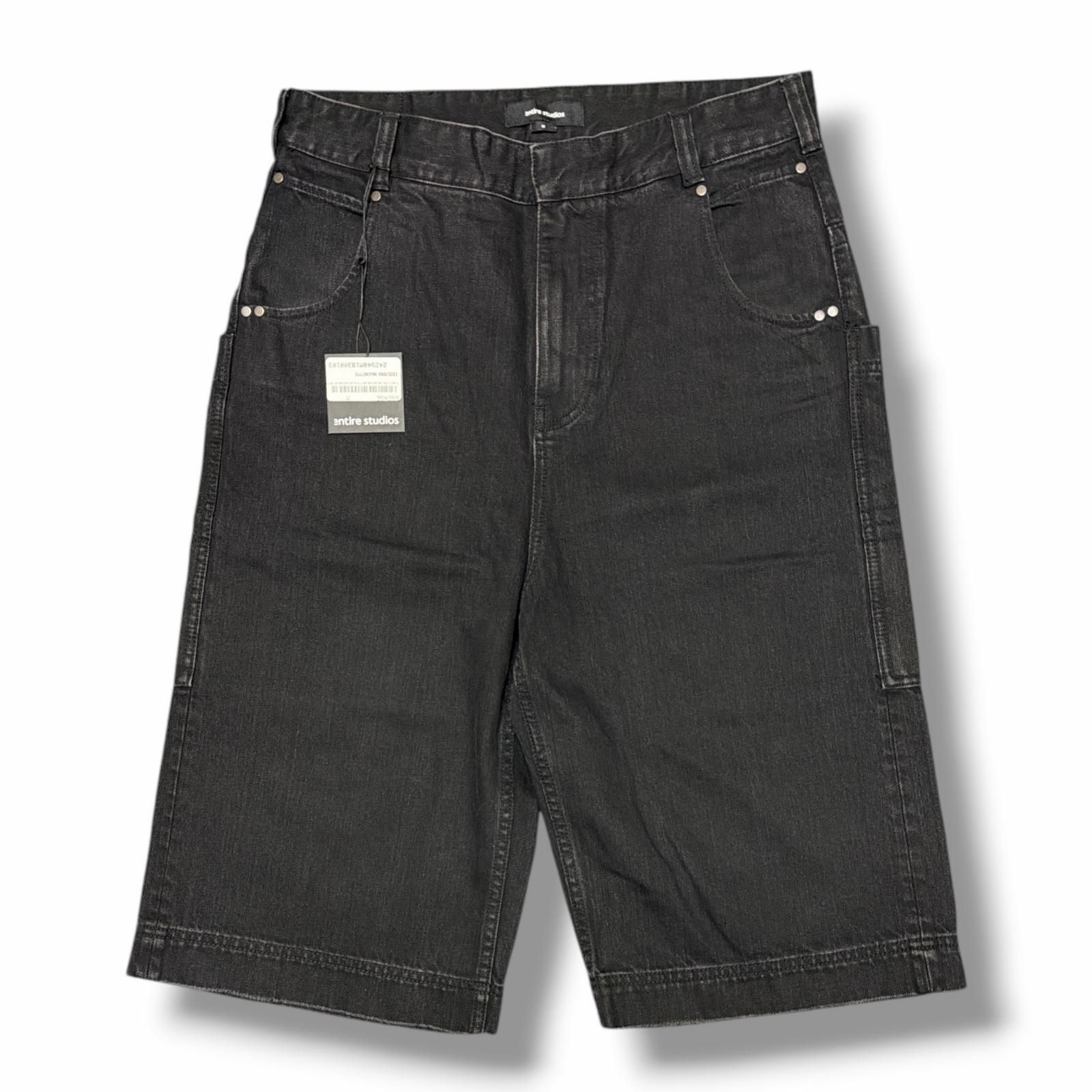 参考上代48400円 entire studios DROP7 HEAVY DENIM SHORTS ヘビーデニムショーツ ハー�
1ff8
�パンツ エンタイアスタジオ ES2570 NAGNETITE M （5466M）