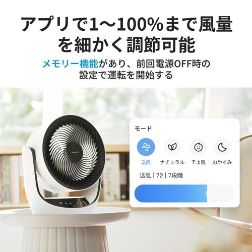 SwitchBot サーキュレーター Lite 静音 首振り - スイッチボット 扇風機 ~30畳 DCモーター 省エネ 無段階風量調整 リモコン付き Alexa Google Home Siriに対応Y 102ff2b4 SwitchBot サーキュレーター Lite 静音 首振り - スイッチボット 扇風機 ~30畳 DCモーター 省エネ 無段階風量調整 リモコン付き Alexa Google Home Siriに対応Y 102ff2b4