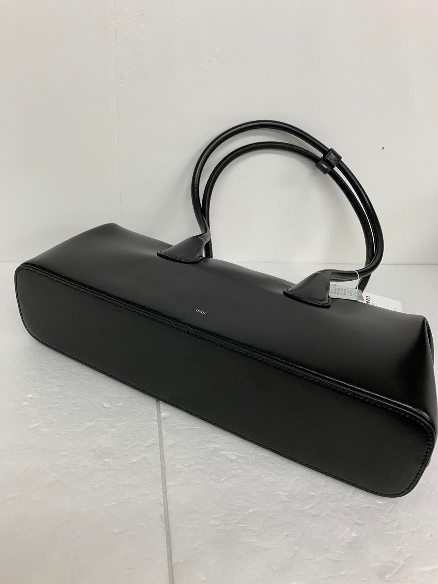 新品 OSOI オソイ 牛革 BOAT WIDE バッグ BLACK ■■◎レディース