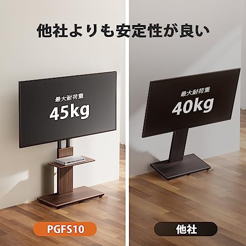 Perlegear テレビスタンド 壁寄せ ハイタイプ tvスタンド tv stand テレビ台 壁掛け 32~70インチ対応 VESA/横100-600mm/縦100-400mm 耐荷重45kg 12段目高さ調節 左右20度首振り 木目調ブ 6811c0da Perlegear テレビスタンド 壁寄せ ハイタイプ tvスタンド tv stand テレビ台 壁掛け 32~70インチ対応 VESA/横100-600mm/縦100-400mm 耐荷重45kg 12段目高さ調節 左右20度首振り 木目調ブ 6811c0da