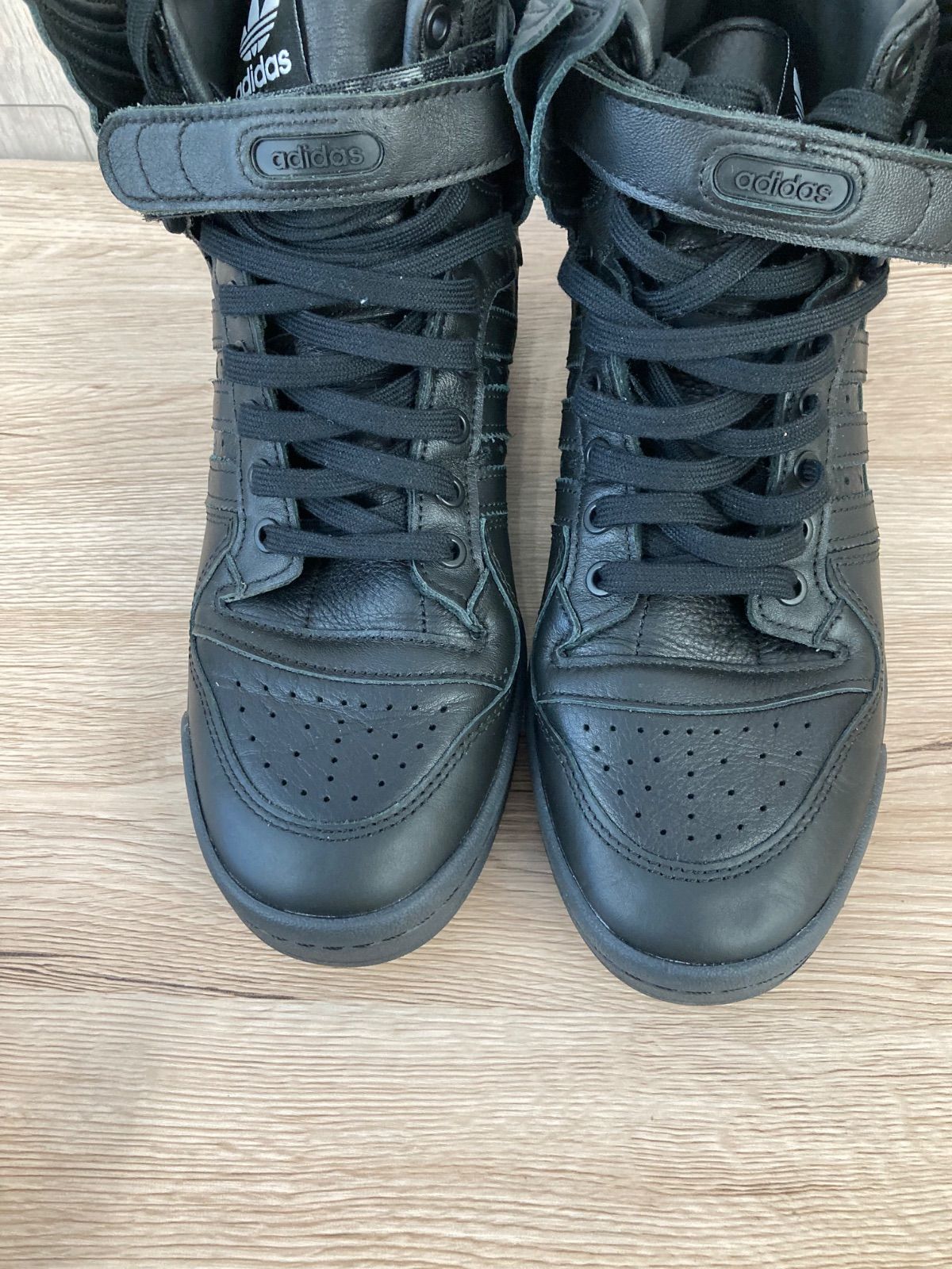 adidas×JEREMY SCOTT アディダス ×ジェレミースコット WINGS 4.0 ブラック GY4419 27cm 箱付き 平塚店　衣料品 ㊱