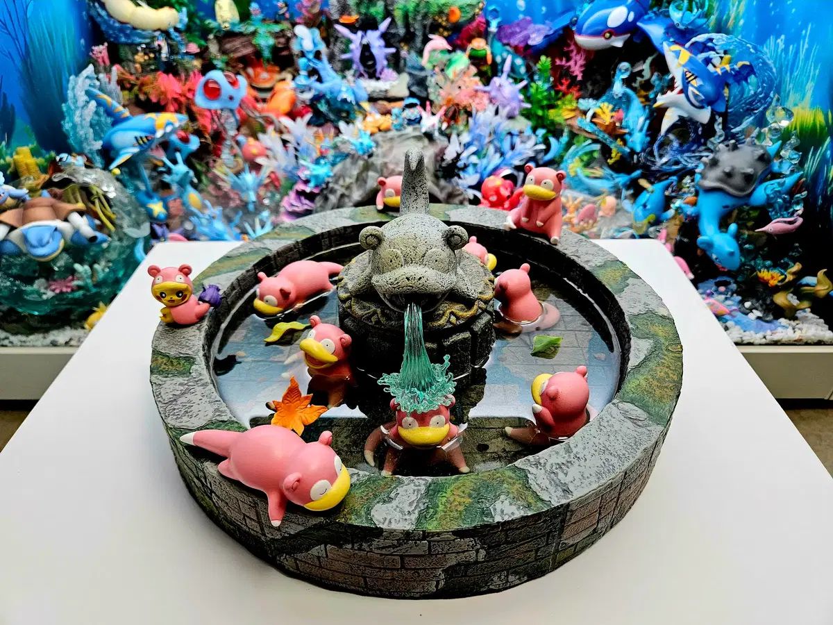 ポケットモンスター レジン SY Studio ウメルヤドン ジオラマ