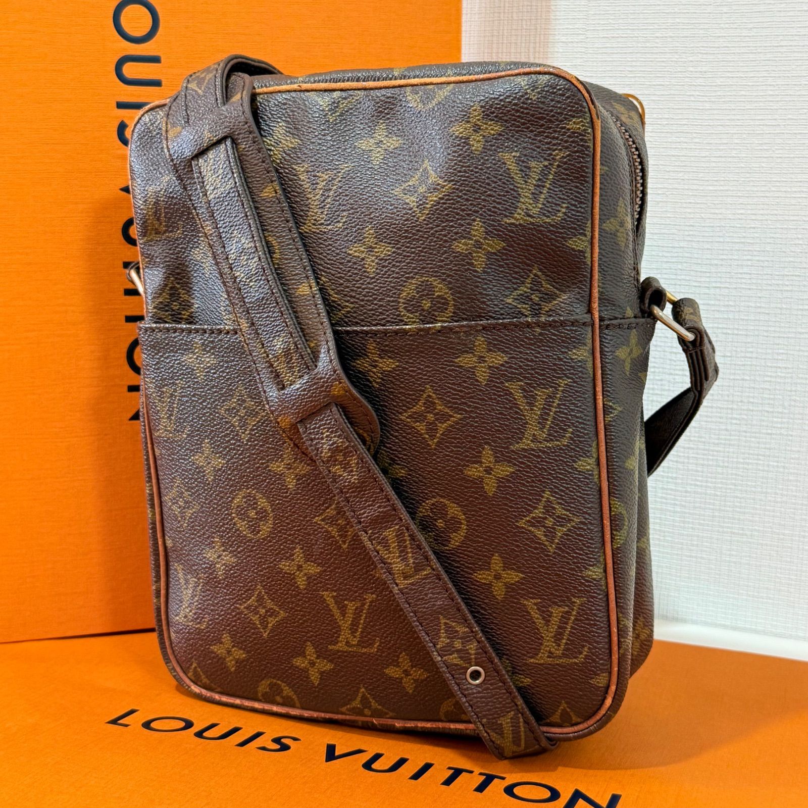 LOUIS VUITTON ルイヴィトン プチマルソー モノグラム 美品